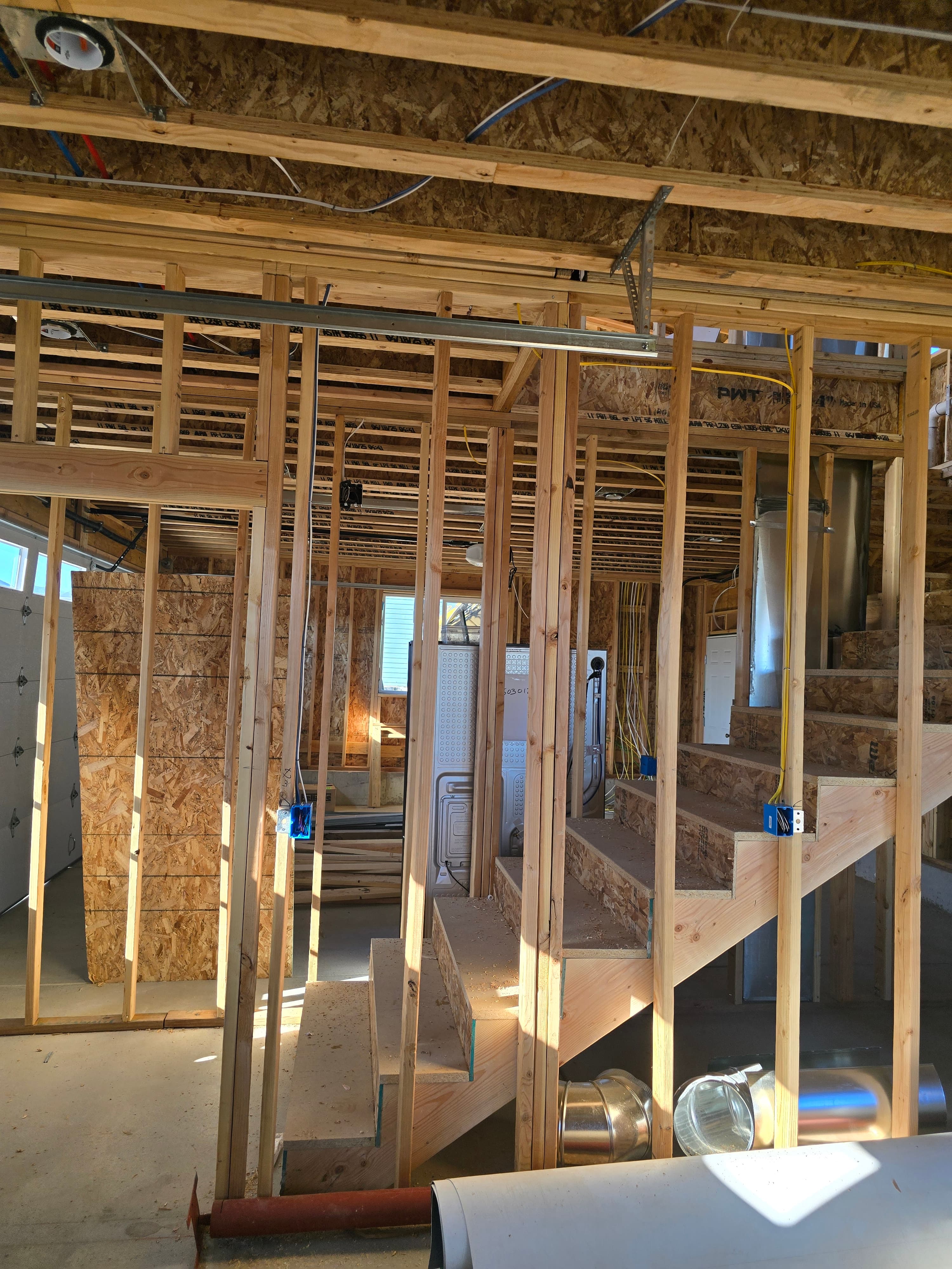 Structural Framing & Stair Assembly
